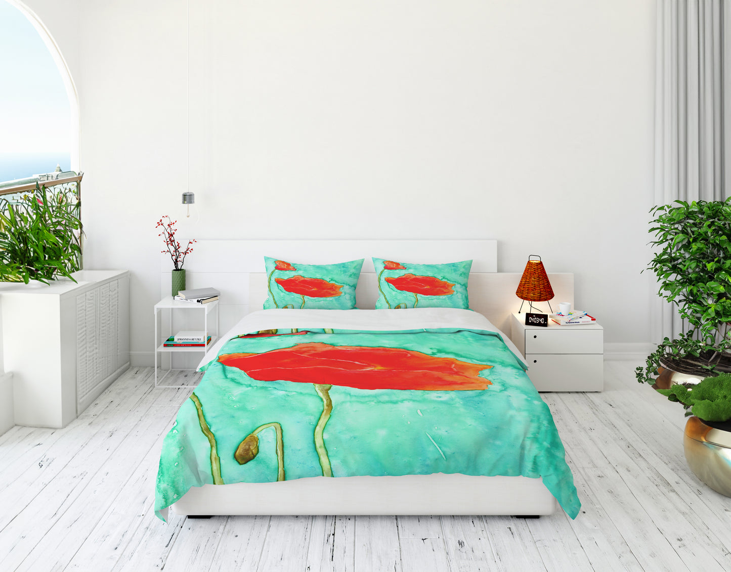 Bettbezug oder Steppdecke „Poppy Trio“