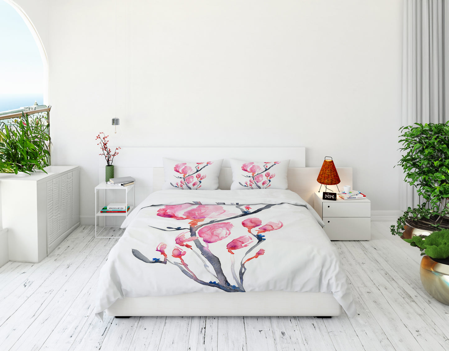 Japanese Magnolia Duvet Cover or Comforter