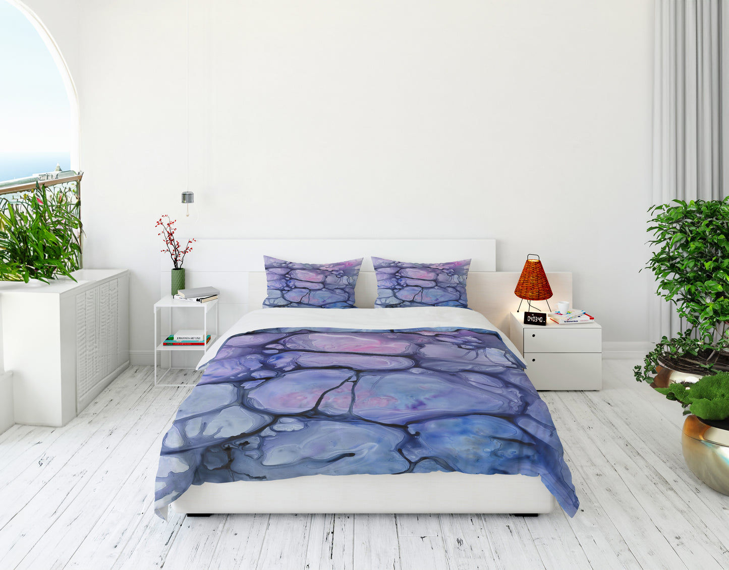 Violaceae Duvet Cover or Comforter