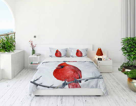 Cardinal Duvet Cover or Comforter