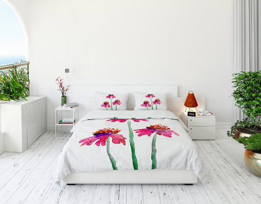 Echinacea Duvet Cover or Comforter