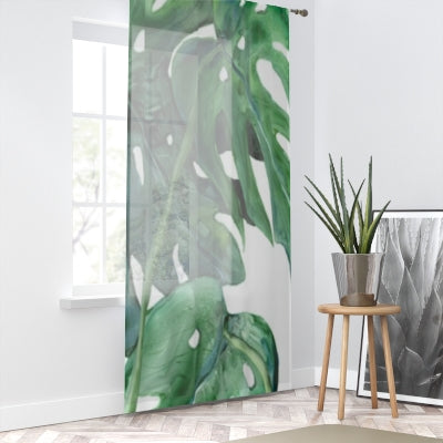 Verdunkelungs- oder transparente Vorhänge „Monstera Deliciosa“