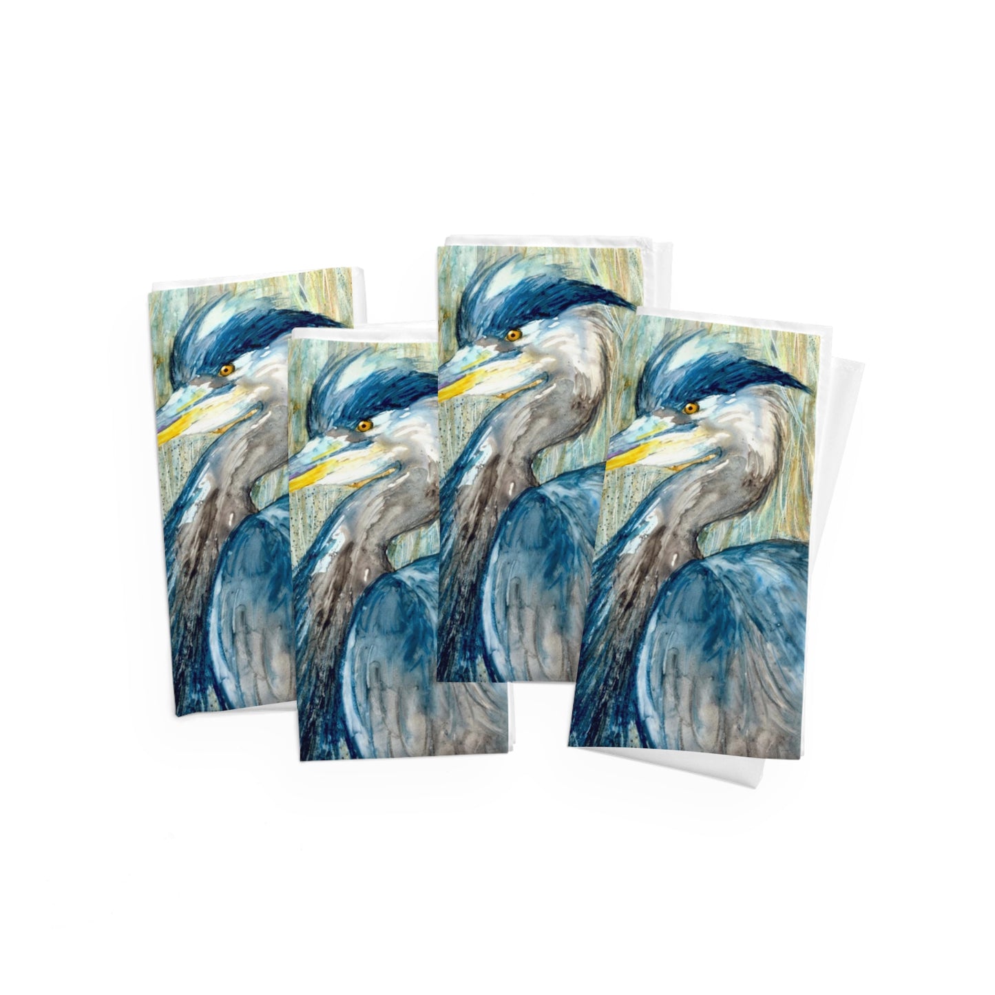 Great Blue Heron Cloth Napkins
