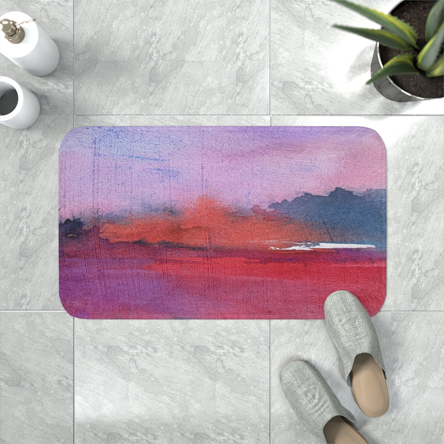 Summer's End Bath Mat
