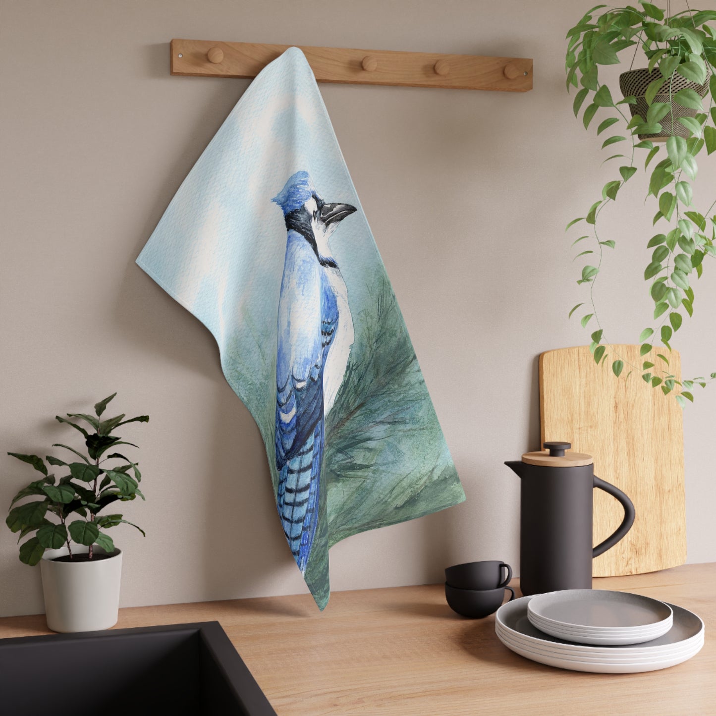 Blue Jay Cotton Tea Towels