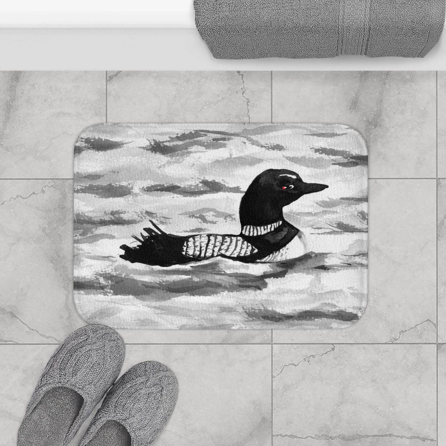 Morning Loon Bath Mat