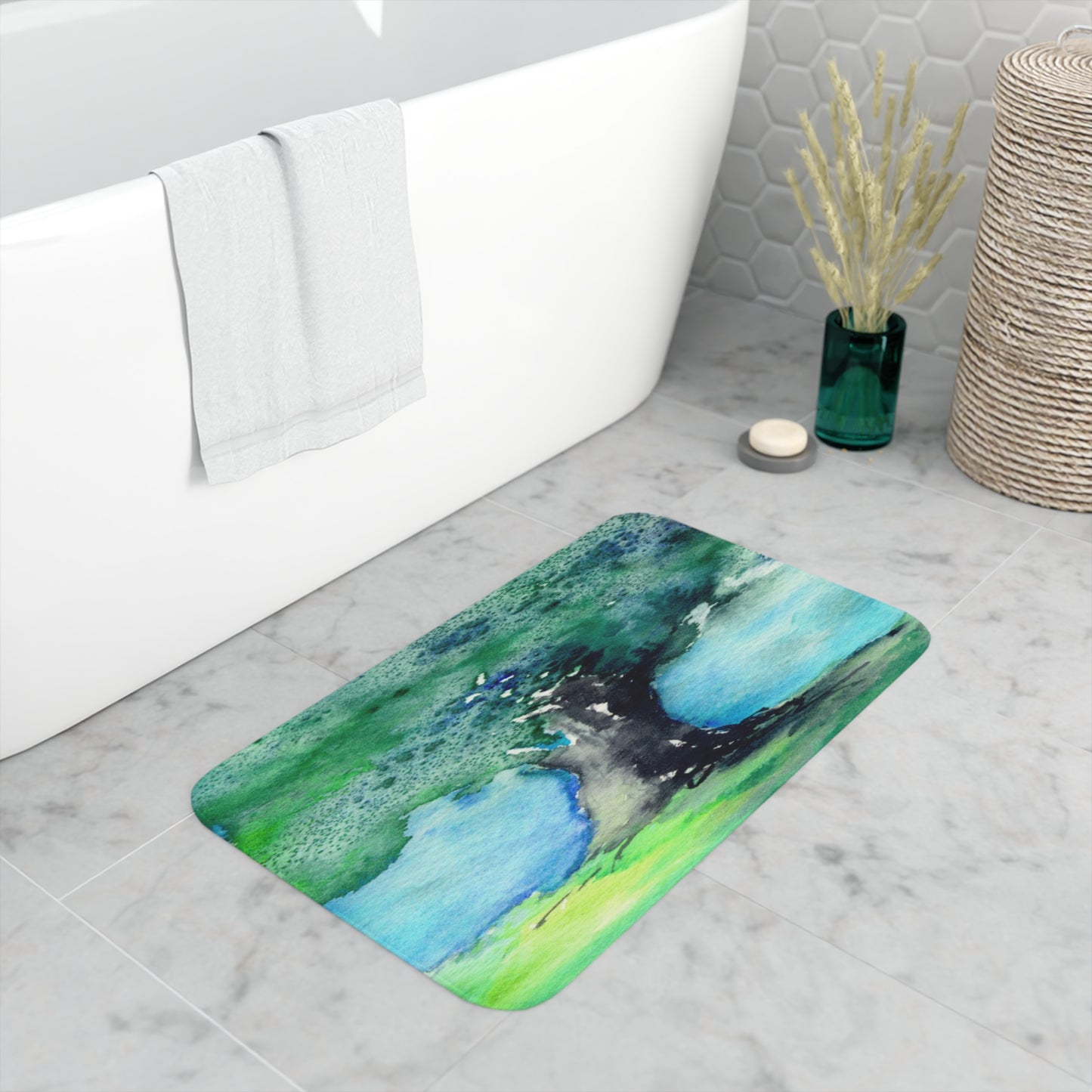 Oak Tree Bath Mat