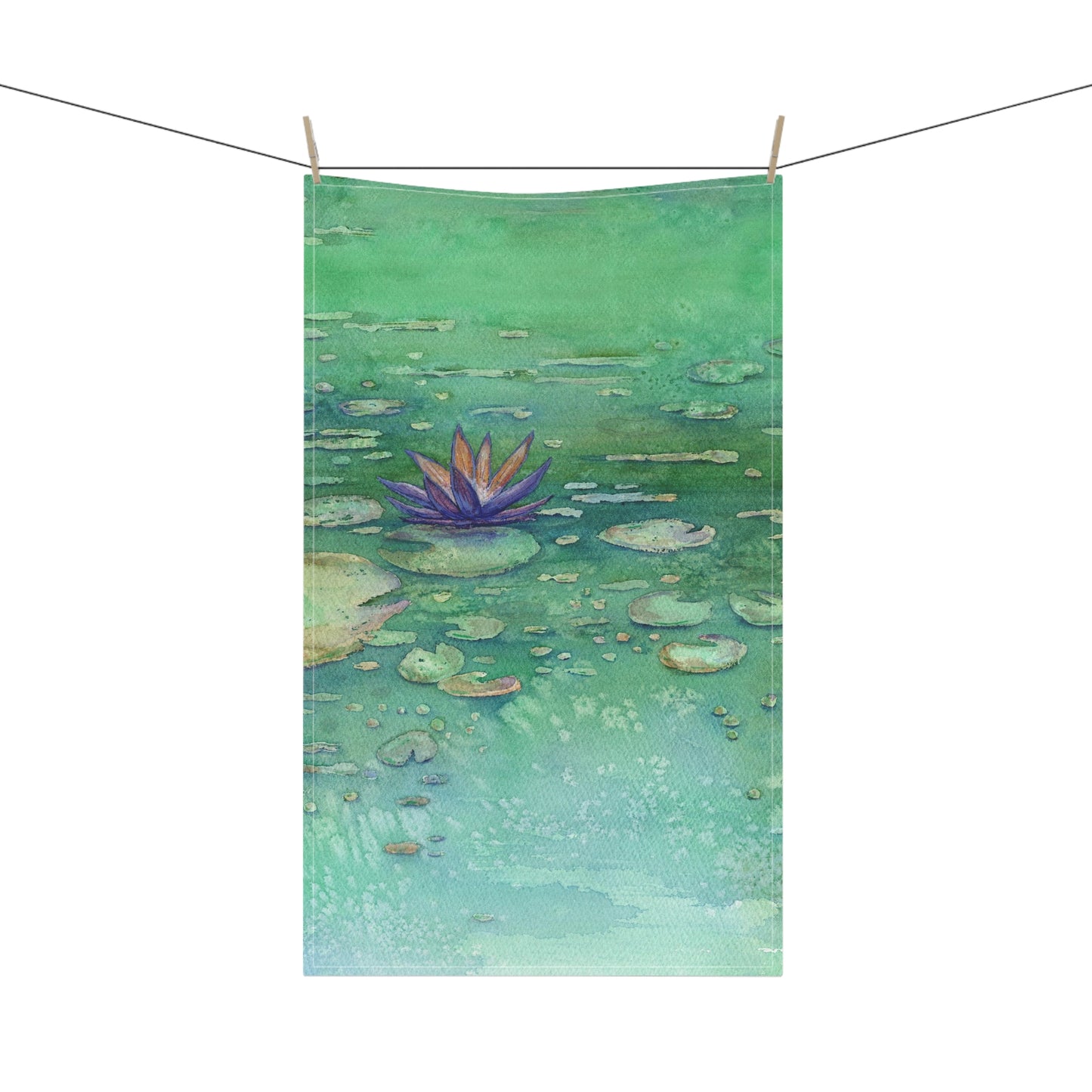 Geschirrtücher aus Baumwolle „Lotus Garden“