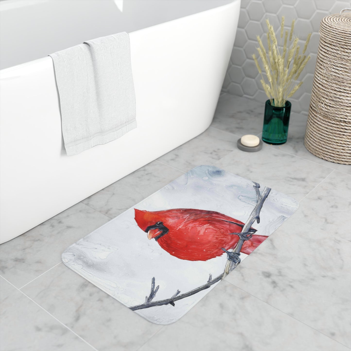 Cardinal Bath Mat