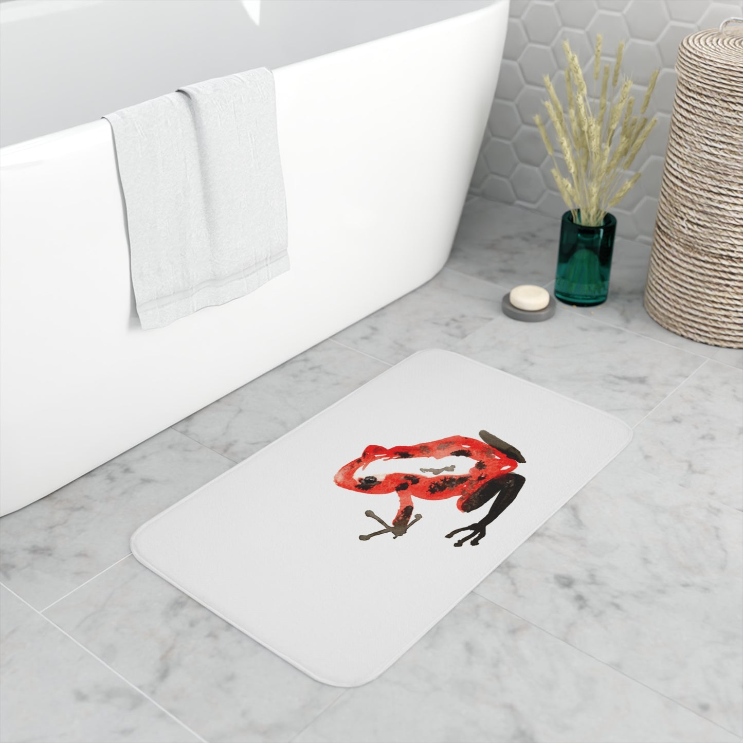 Poison Dart Frog Bath Mat