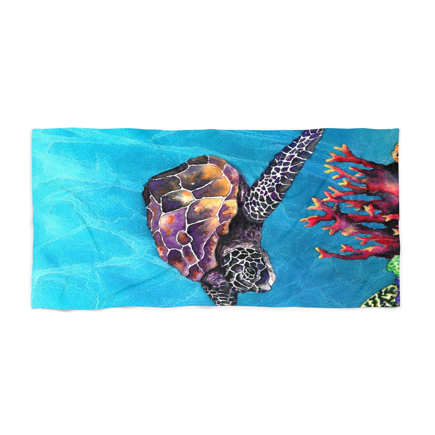 Sea Turtle Beach Towel