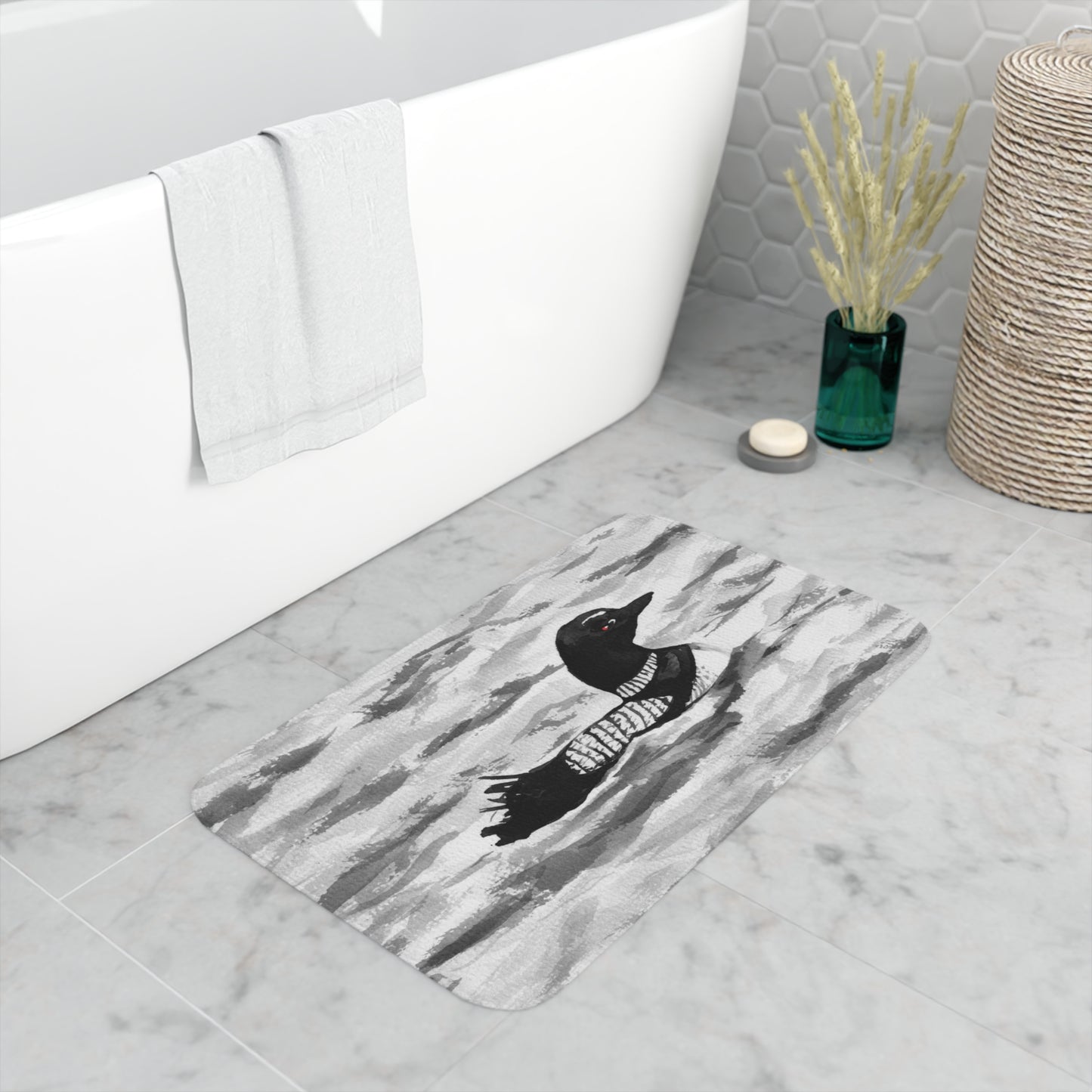 Morning Loon Bath Mat