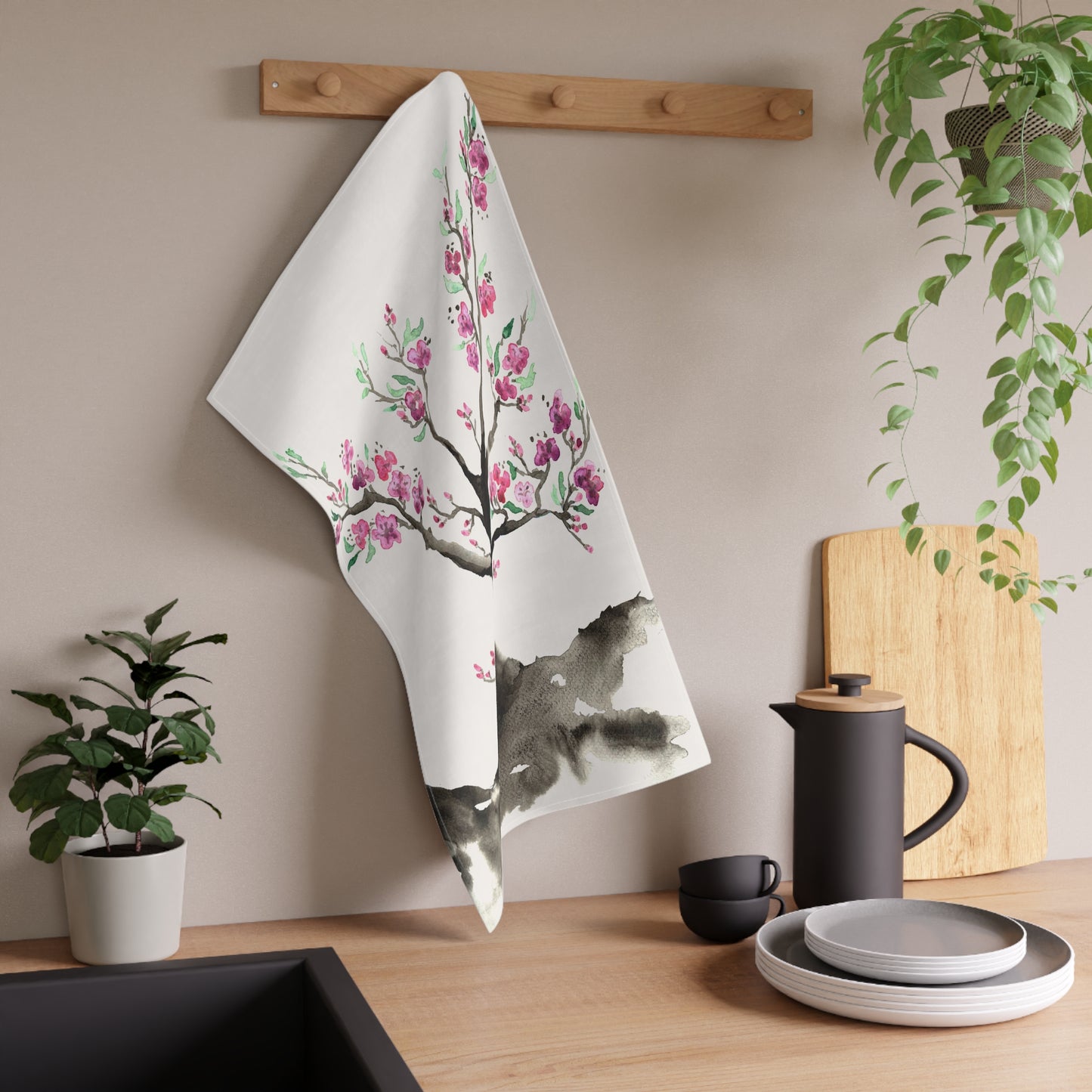 Sakura Cotton Tea Towels