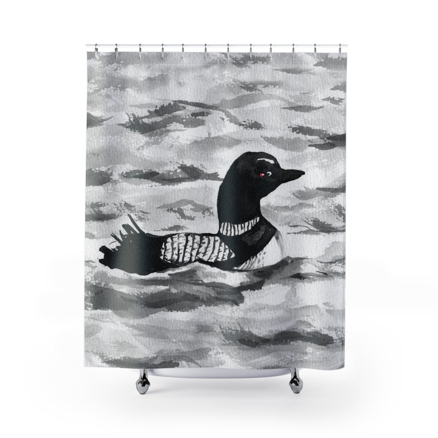 Loon Shower Curtain