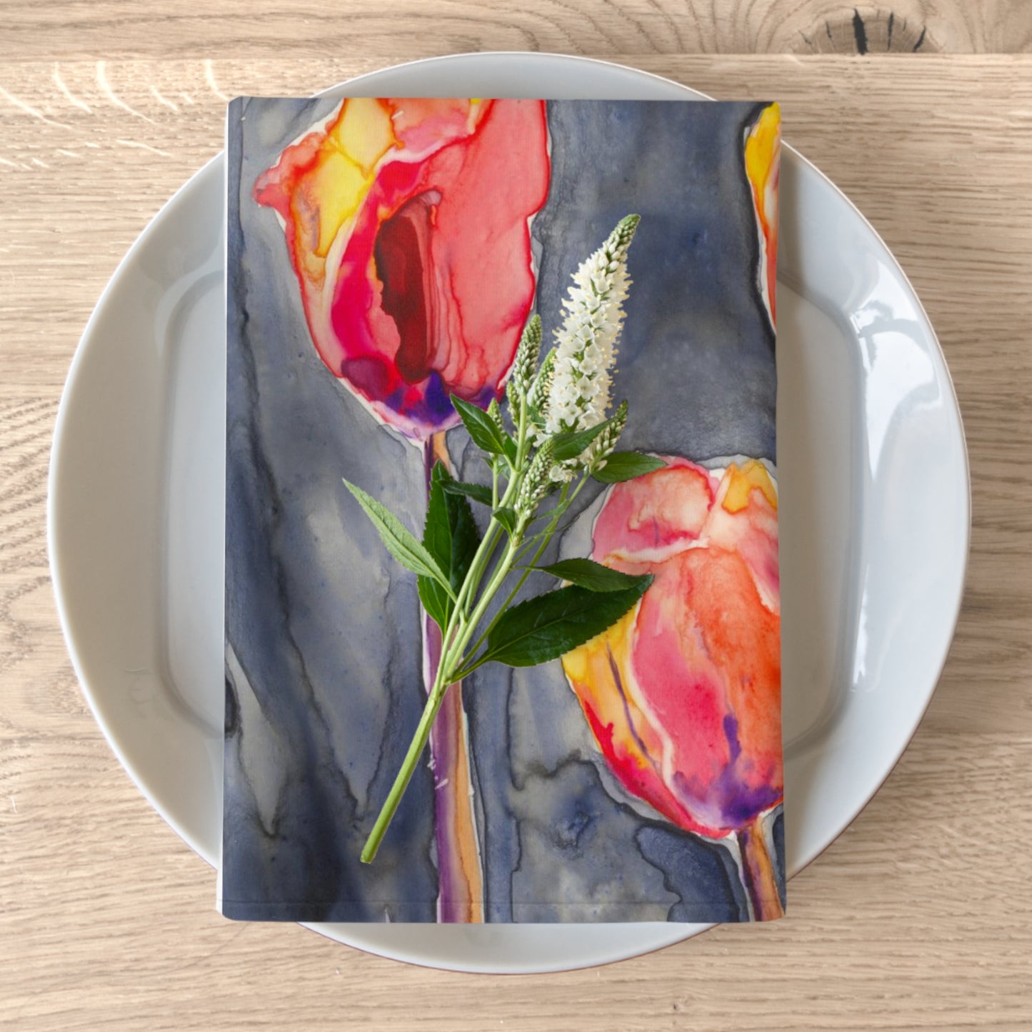 All in a Row Tulips Cloth Napkins