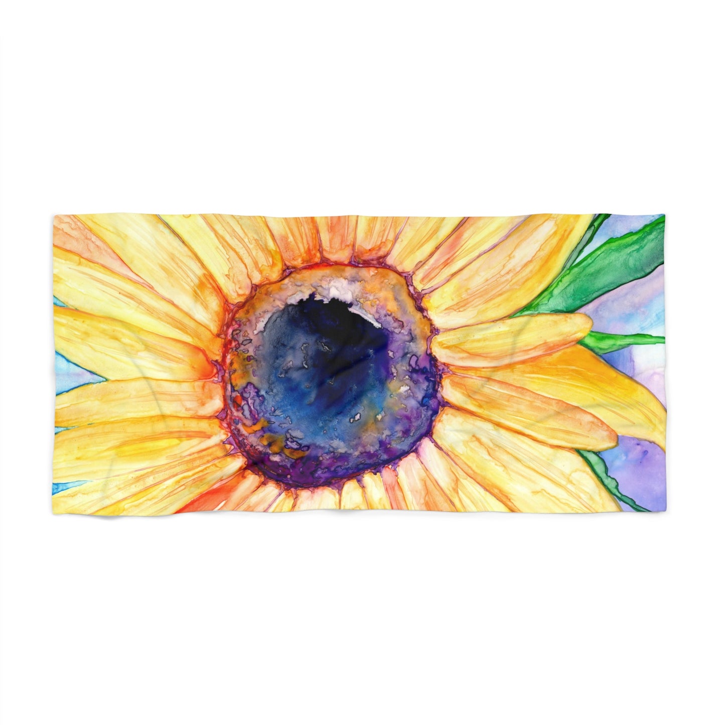 Sunflower Beach Towel