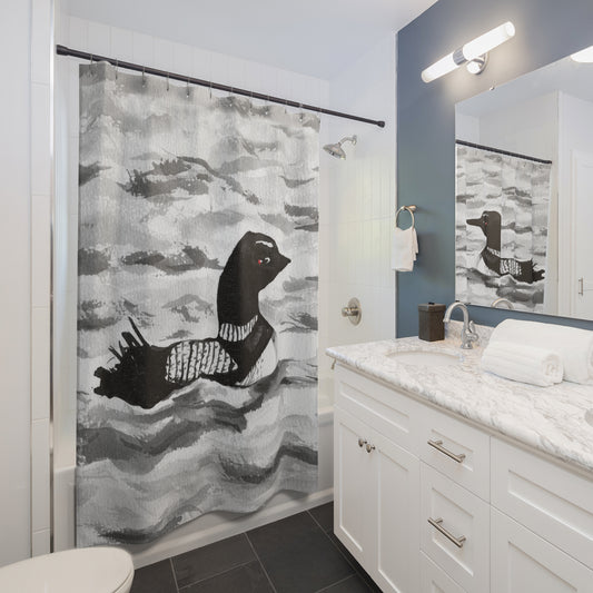 Loon Shower Curtain