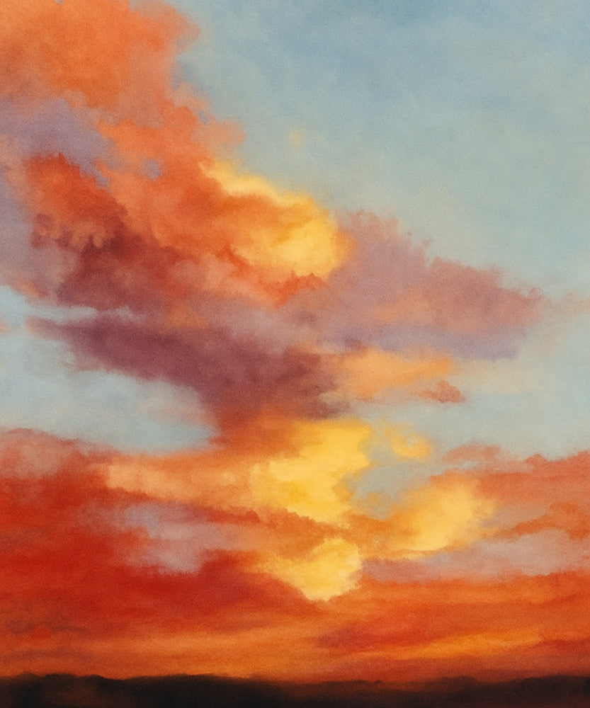 Prairie Twilight - Art Print