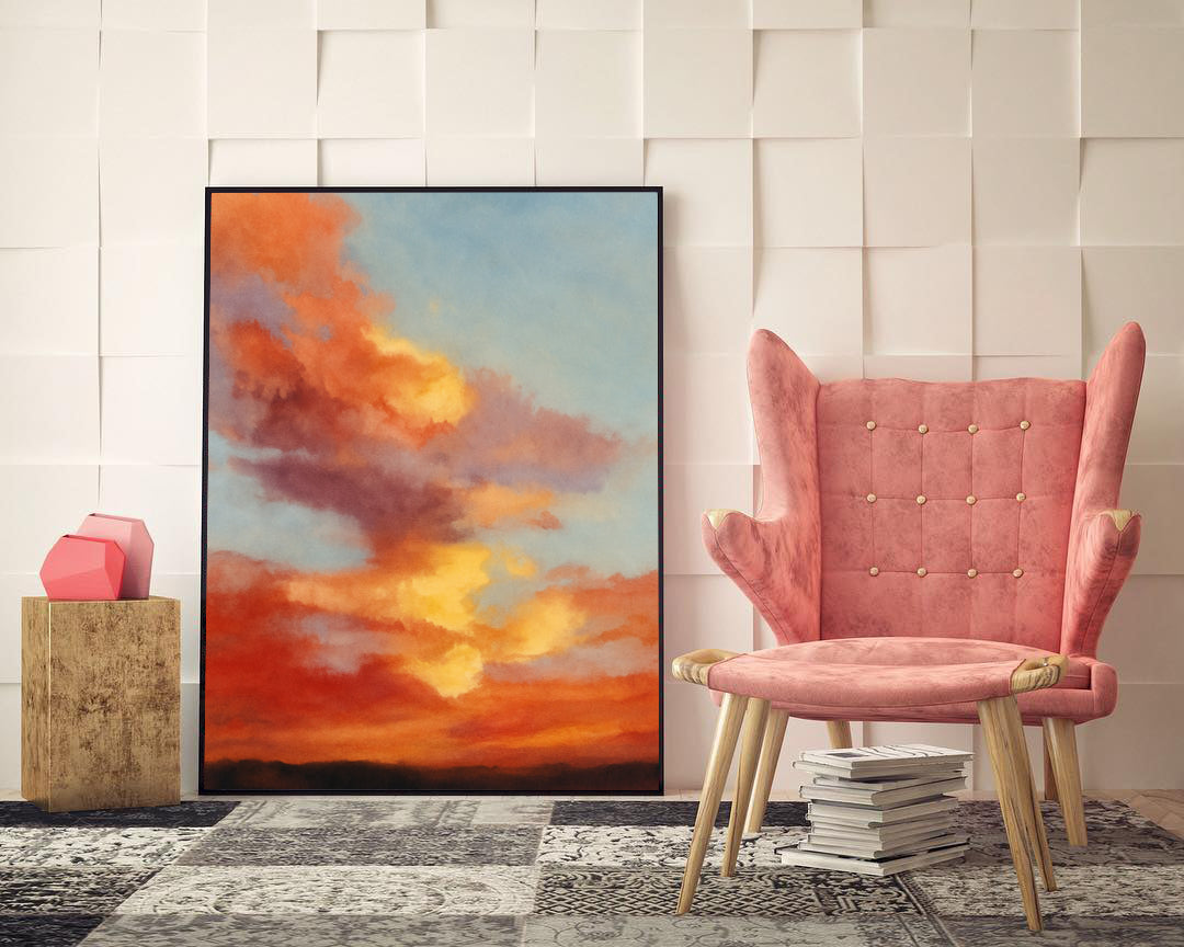 Prairie Twilight - Art Print