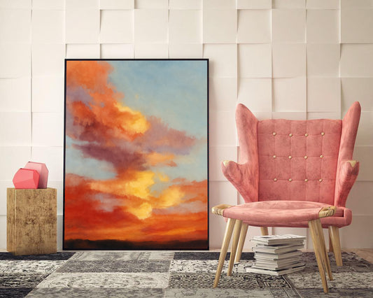 Prairie Twilight - Art Print