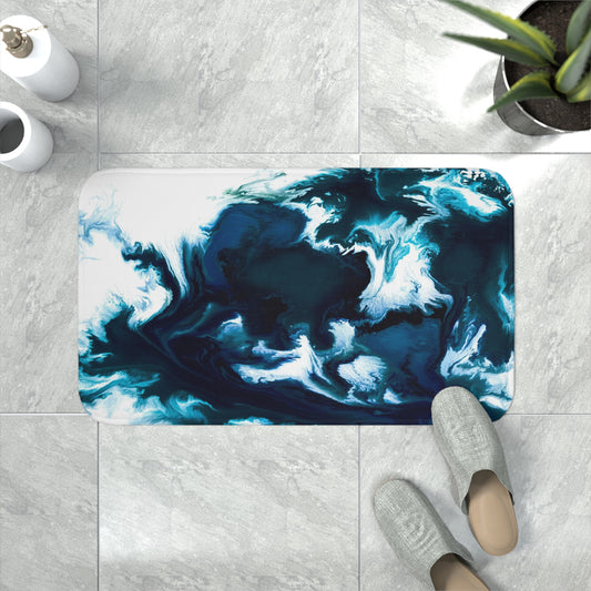 Tidal Wave Bath Mat