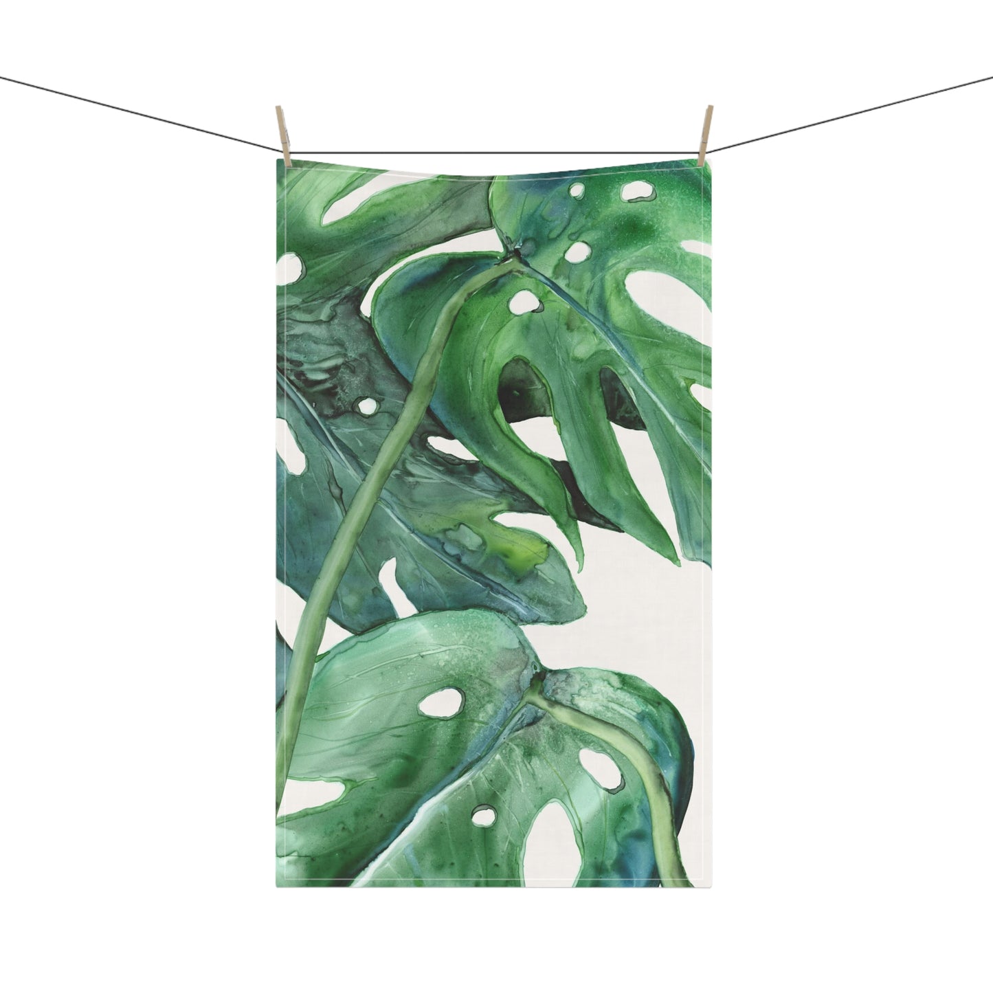 Monstera Cotton Tea Towels