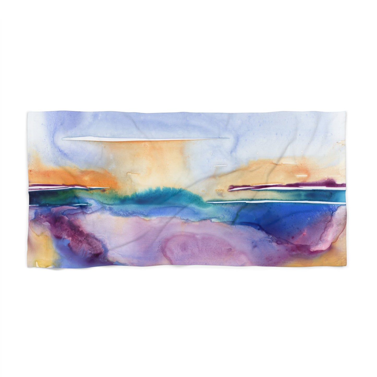 Crystal Blue Persuasion Beach Towel