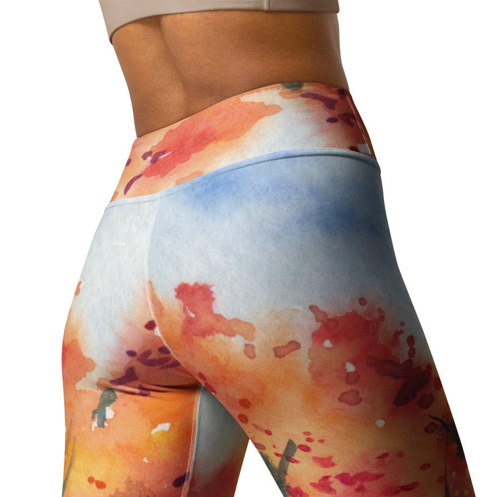 Autumn Journey Designer Leggings