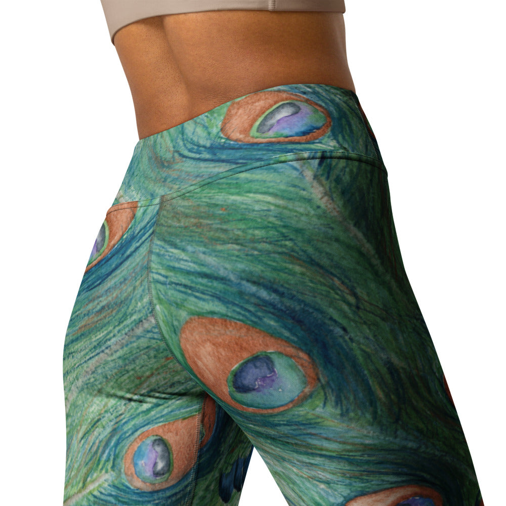 Peacock Designer Leggings