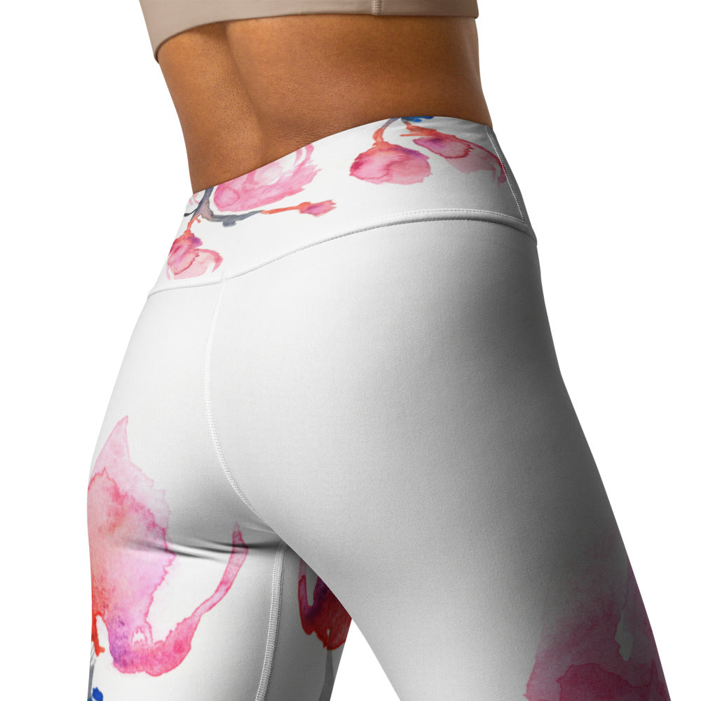 Japanese Magnolia Designer Leggings