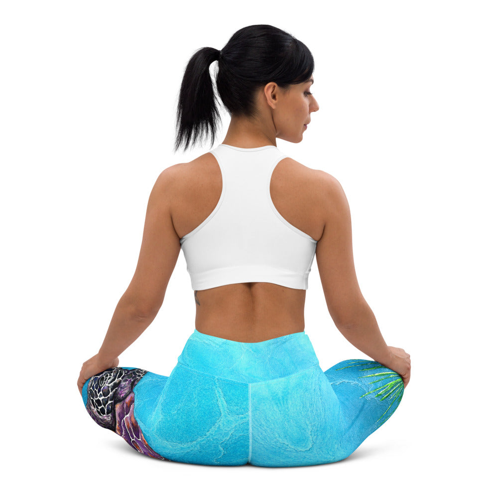Sea Turtle Designer Leggings