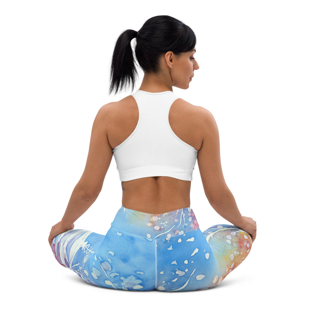 Senso-ji Japanese Temple Designer Leggings