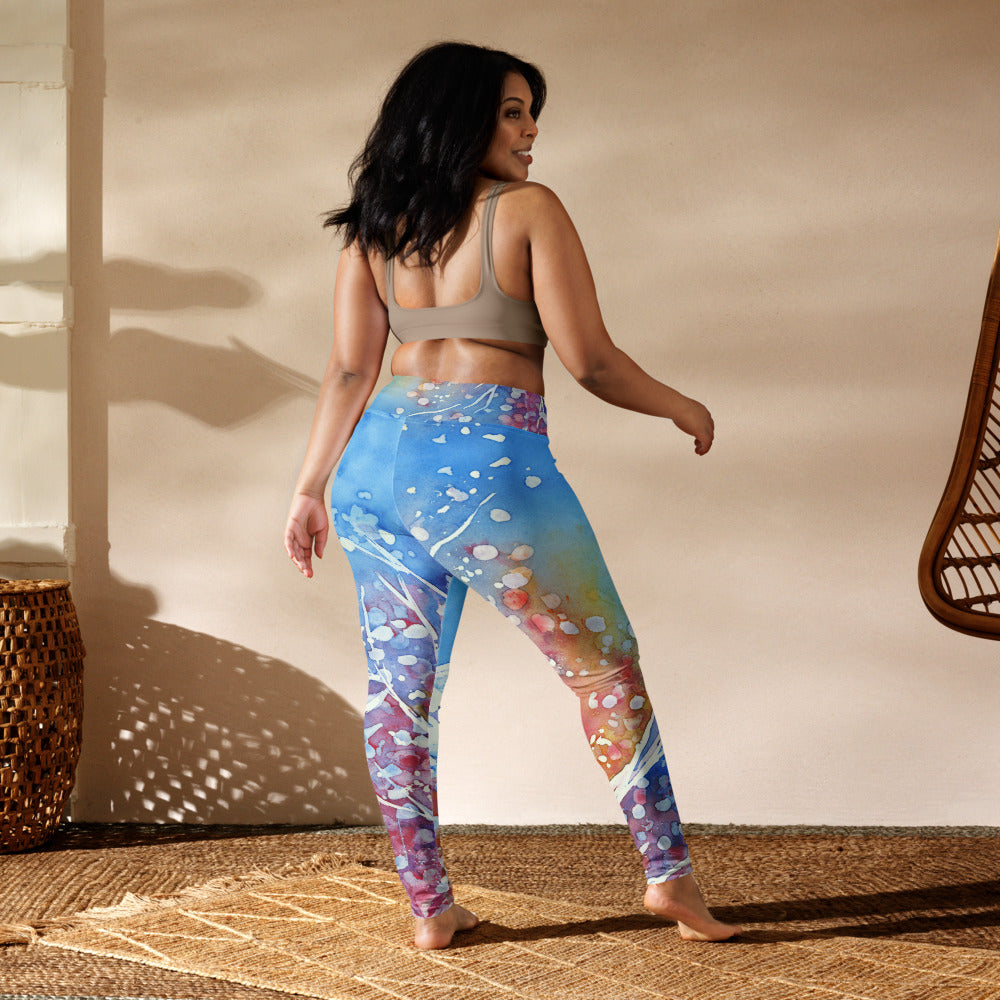 Senso-ji Japanese Temple Designer Leggings