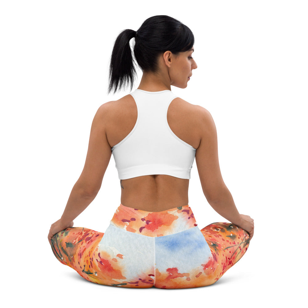 Autumn Journey Designer Leggings