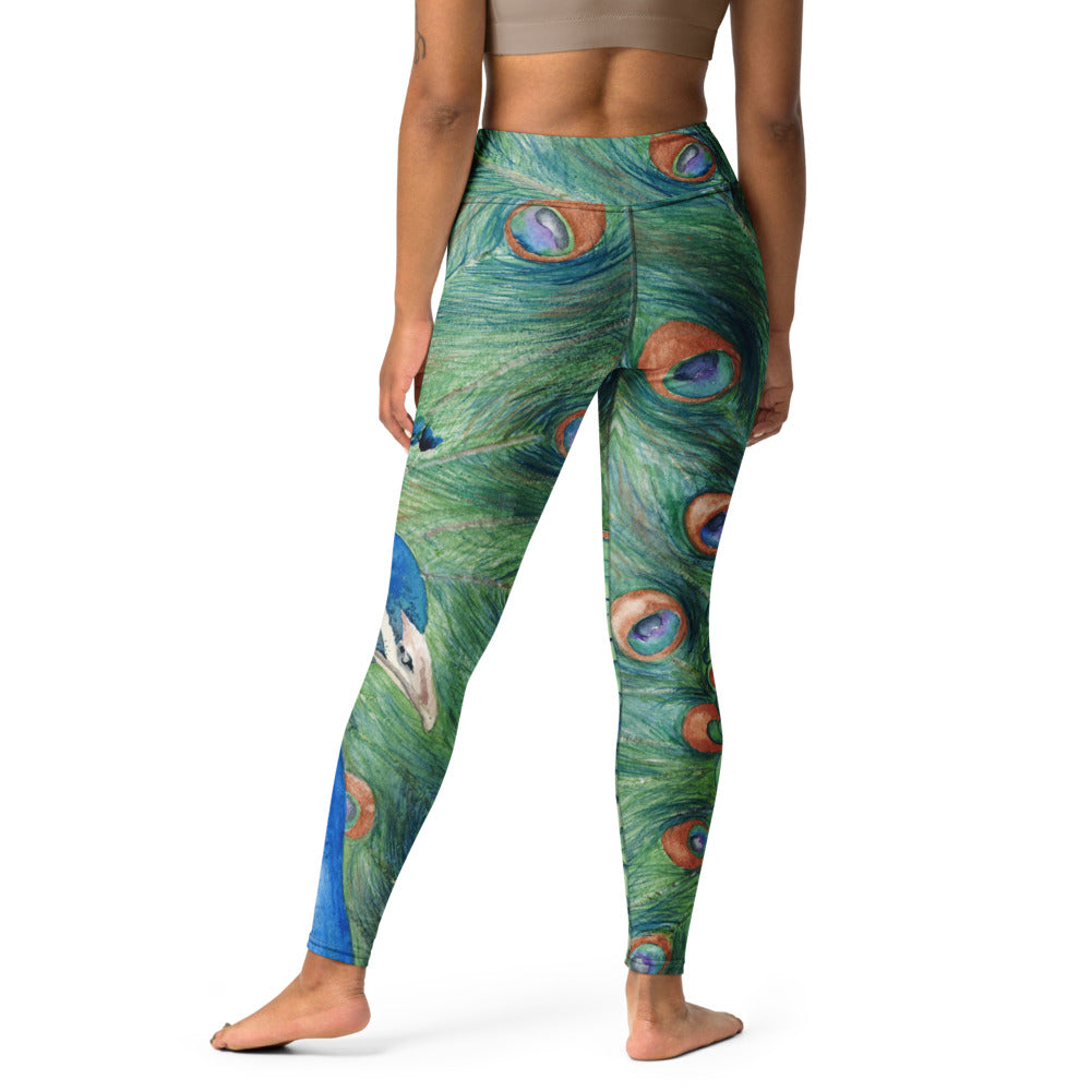 Peacock Designer Leggings