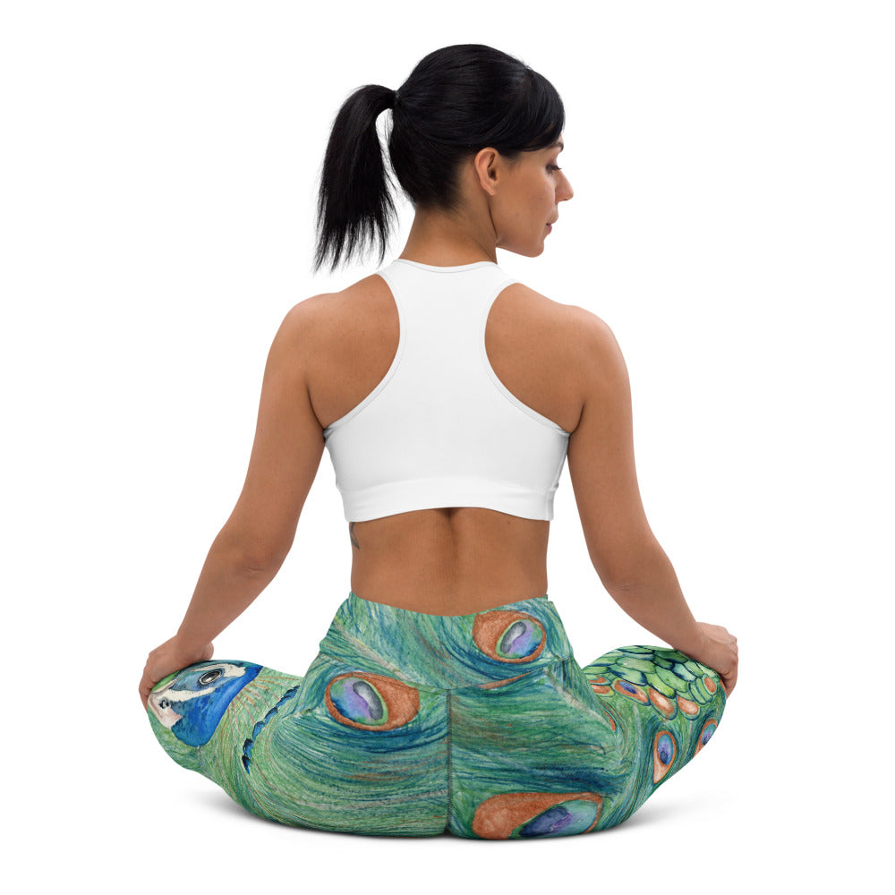 Peacock Designer Leggings