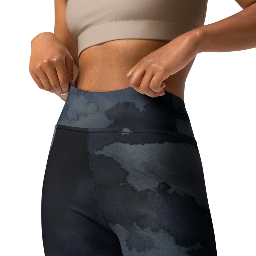 Moonlit Raven Designer Leggings