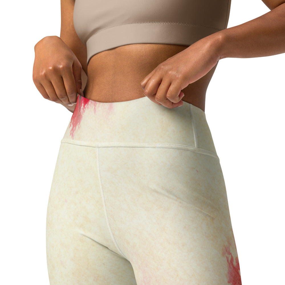 Field of Poppies Designer Leggings