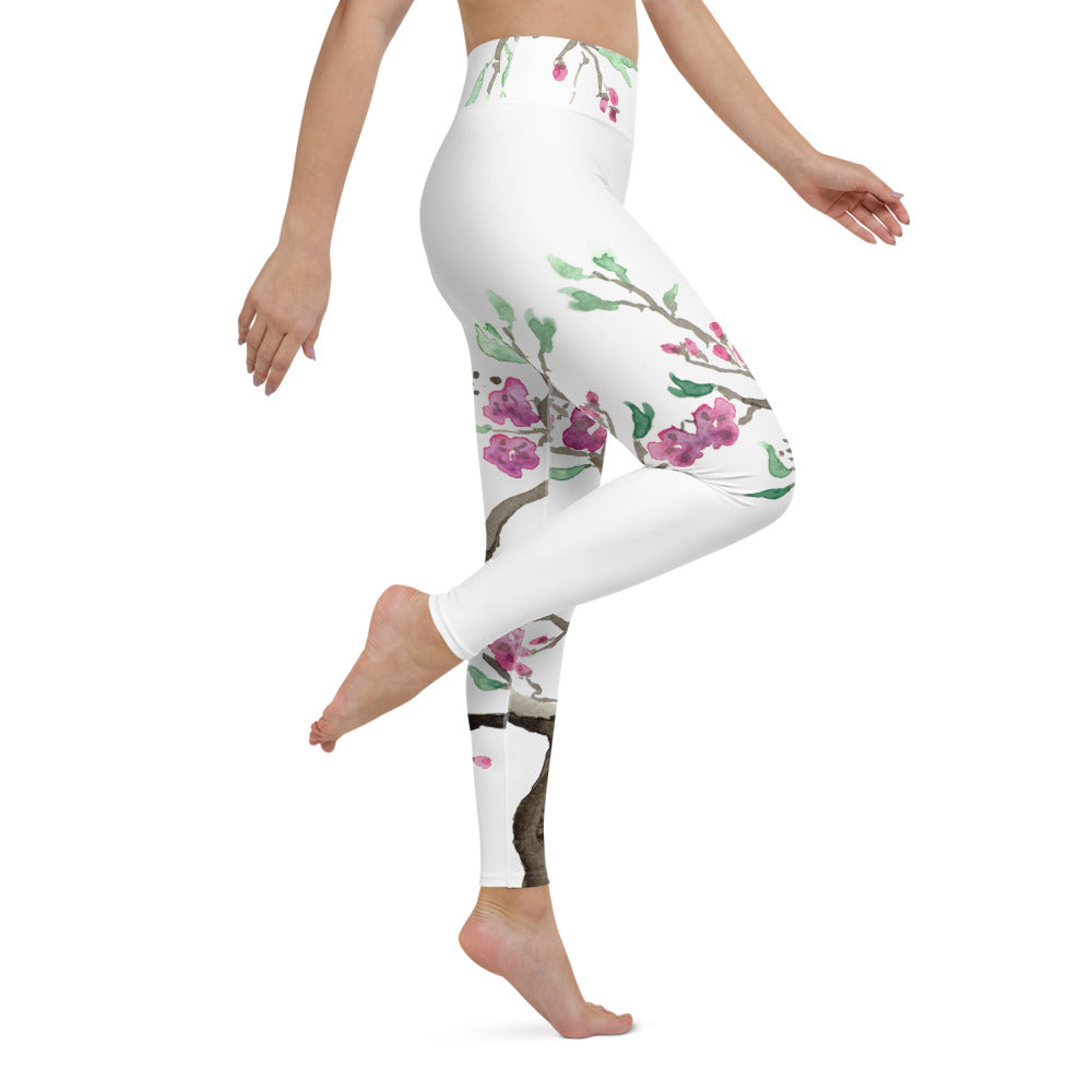 Sakura Tree Designer Leggings