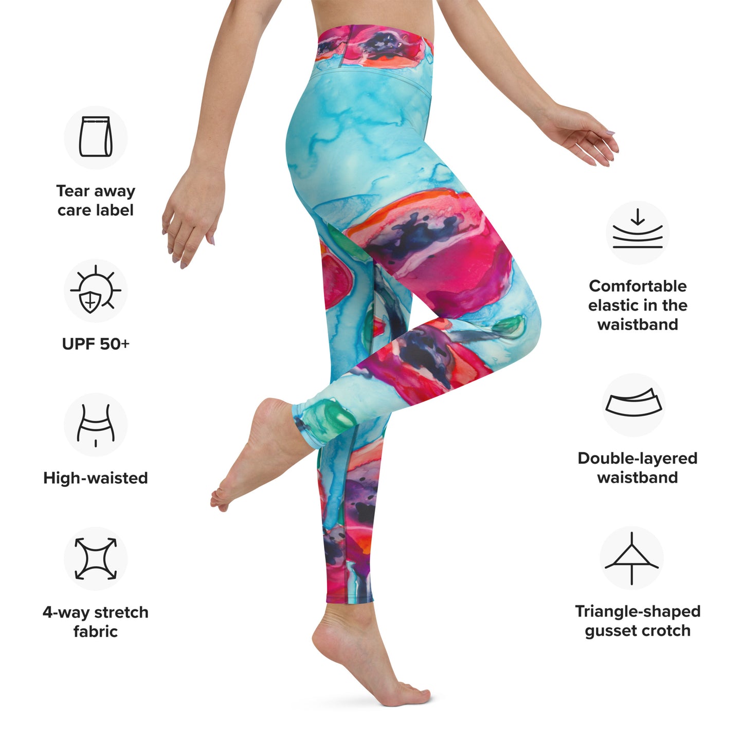 Poppy Sky Designer Leggings