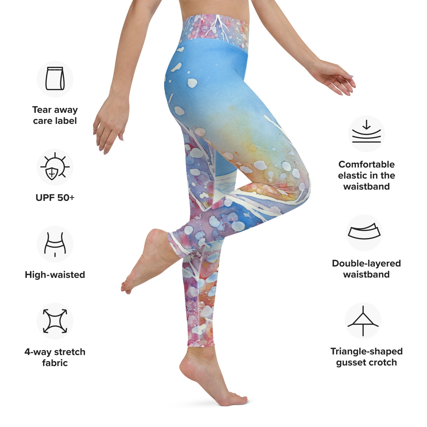 Senso-ji Japanese Temple Designer Leggings