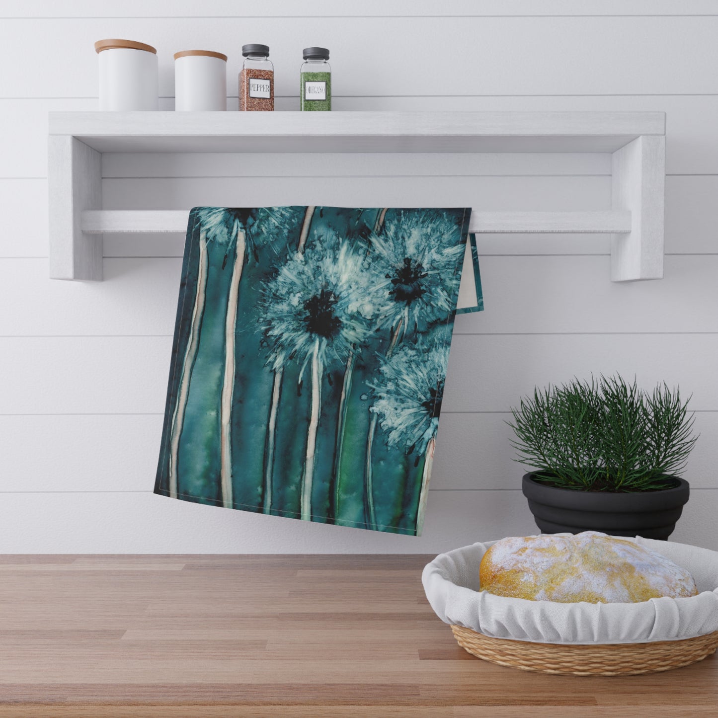 Dandelion Wishes Cotton Tea Towels