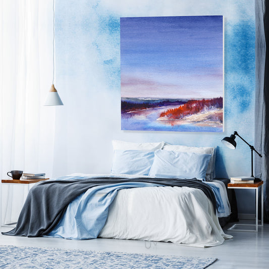 Blue Expanse - Art Print