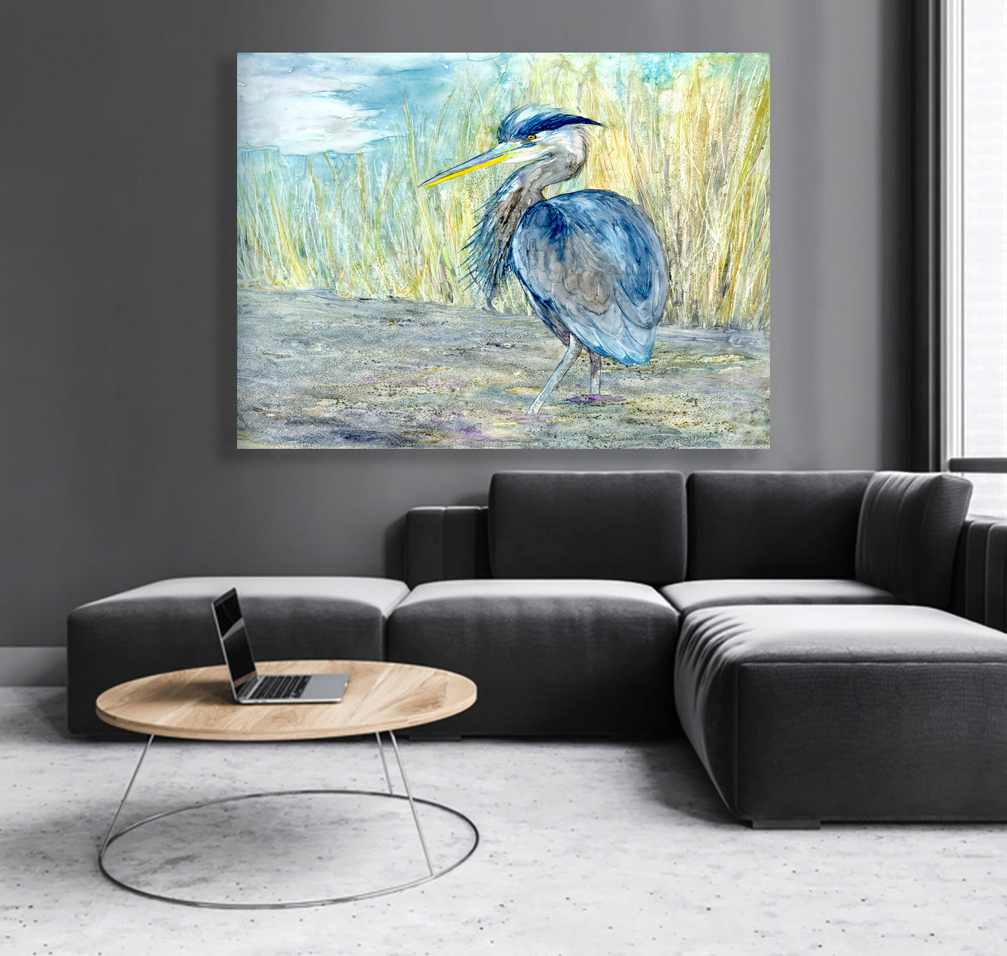 Great Blue Heron - Art Print