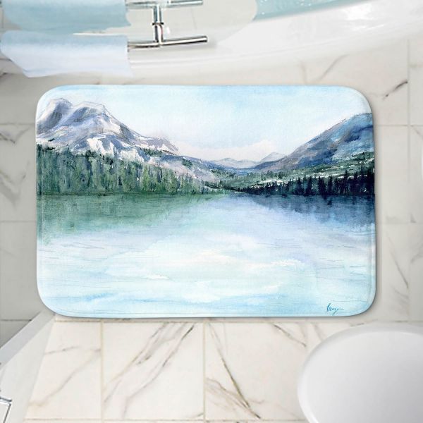Misty Mountains Bath Mat