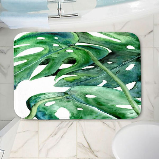 Monstera Deliciosa Bath Mat