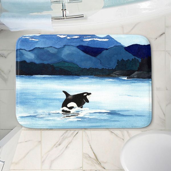 Orca Breach Bath Mat