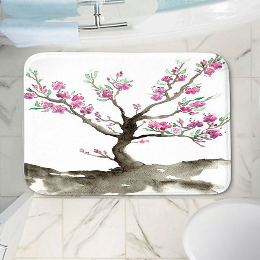 Sakura Tree Bath Mat