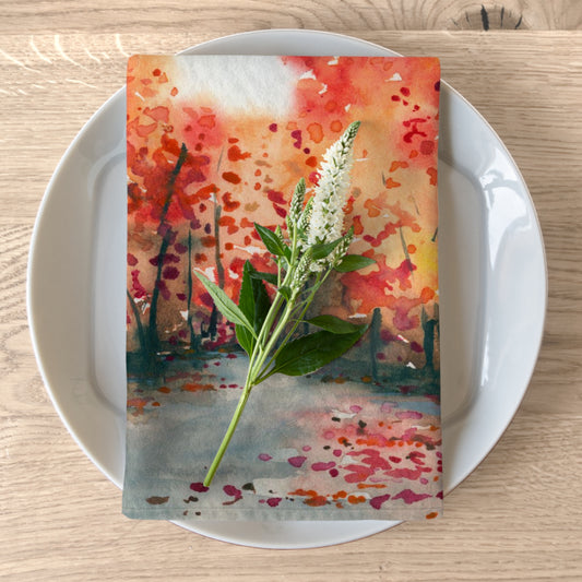 Autumn Journey Cloth Napkins