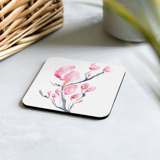 Japanese Magnolia Coaster Set